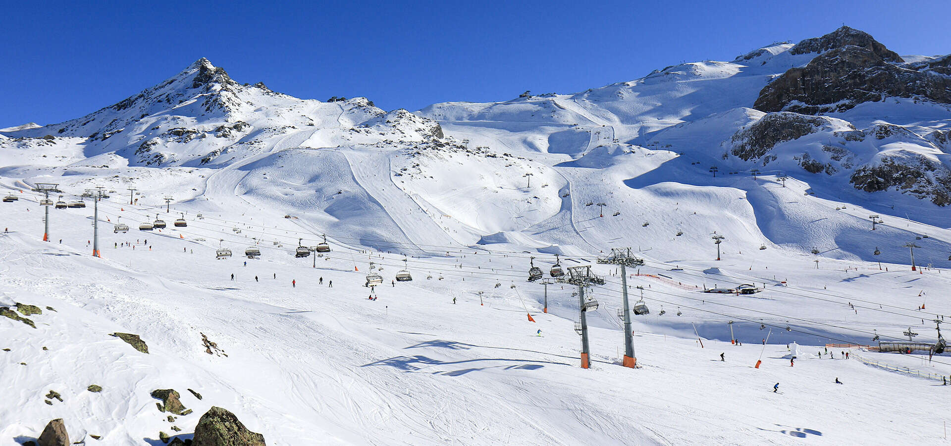 Skiing in Samnaun Ischgl